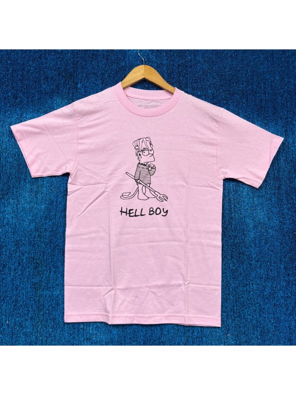 Lil Peep Superr Radical Rap Pink T-Shirt Size Small